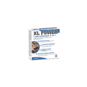 XL Power aphrodisiaque 4 en 1, 20 gélules 